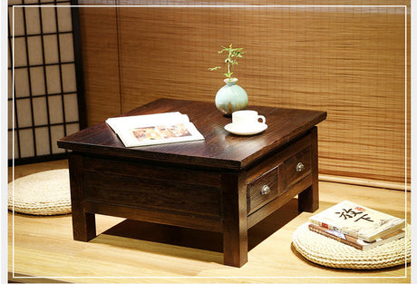 PAULOWNIA Haruki Elegant Solid Wood Coffee Table from PAULOWNIA