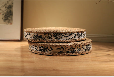 PAULOWNIA Haruki Plush Cozy Tatami Bay Window Cushion from PAULOWNIA