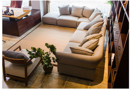 PAULOWNIA Haruki Plush Thickened Tatami Carpet from PAULOWNIA