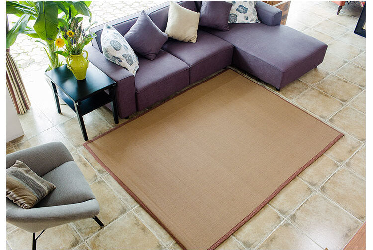 PAULOWNIA Haruki Plush Thickened Tatami Carpet from PAULOWNIA