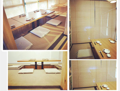 PAULOWNIA Haruki Plush Thickened Tatami Carpet from PAULOWNIA