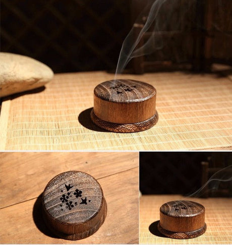 PAULOWNIA Haruki Serene Zen Aromatherapy Incense Burner from PAULOWNIA
