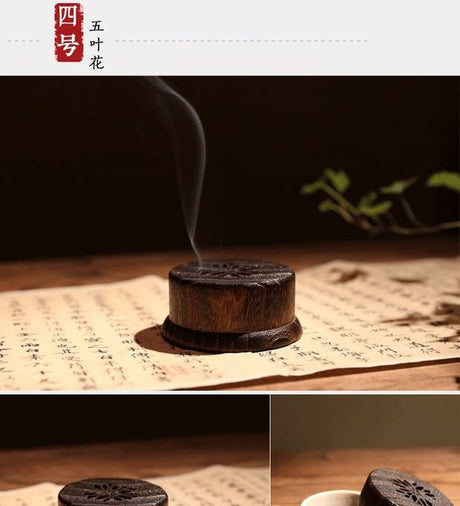 PAULOWNIA Haruki Serene Zen Aromatherapy Incense Burner from PAULOWNIA