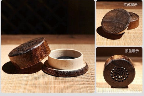PAULOWNIA Haruki Serene Zen Aromatherapy Incense Burner from PAULOWNIA