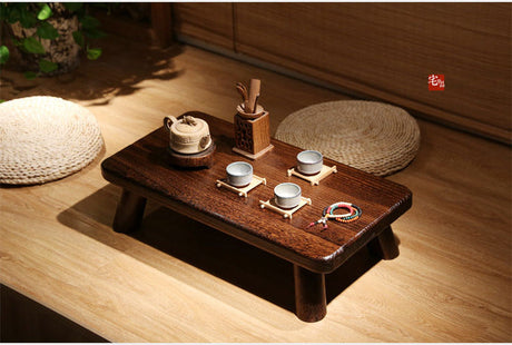 PAULOWNIA Haruki Versatile Solid Wood Coffee Table from PAULOWNIA
