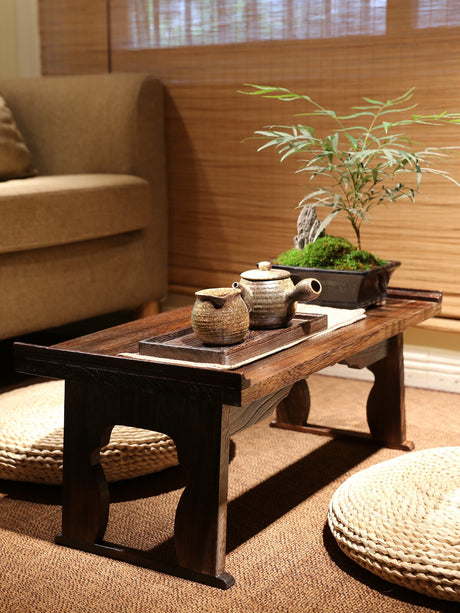 PAULOWNIA Haruko Elegant Solid Wood Coffee Table from PAULOWNIA