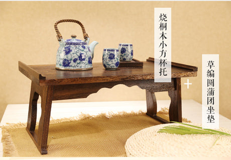PAULOWNIA Haruko Elegant Solid Wood Coffee Table from PAULOWNIA