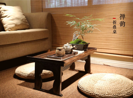 PAULOWNIA Haruko Elegant Solid Wood Coffee Table from PAULOWNIA