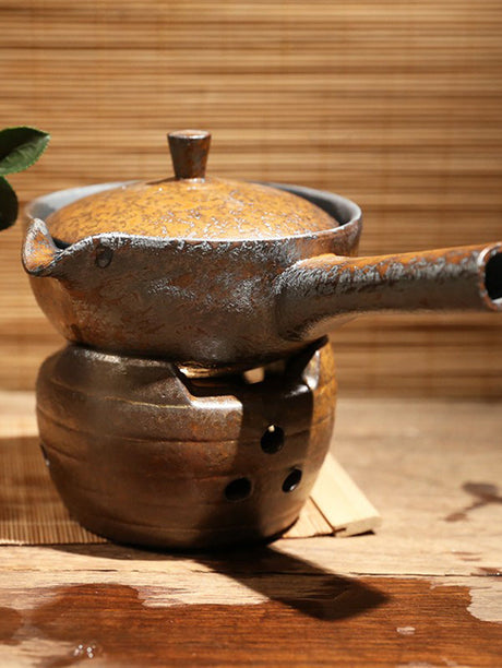 PAULOWNIA Haruto Elegant Handmade Ceramic Tea Set from PAULOWNIA