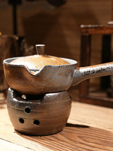 PAULOWNIA Haruto Elegant Handmade Ceramic Tea Set from PAULOWNIA