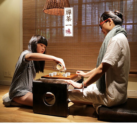 PAULOWNIA Hokkaido Unique Solid Wood Bay Table from PAULOWNIA