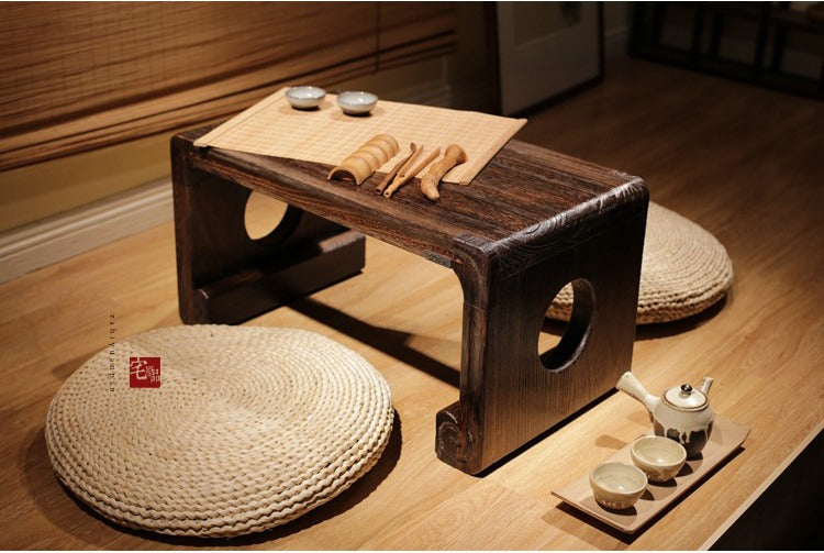 PAULOWNIA Hokkaido Unique Solid Wood Bay Table from PAULOWNIA