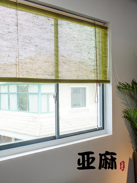 PAULOWNIA Hoshikuzu Elegant Zen Line Curtain from PAULOWNIA