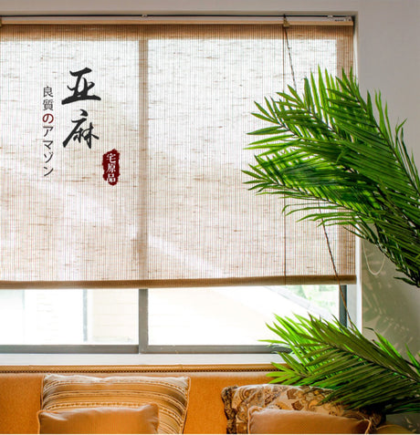 PAULOWNIA Hoshikuzu Elegant Zen Line Curtain from PAULOWNIA
