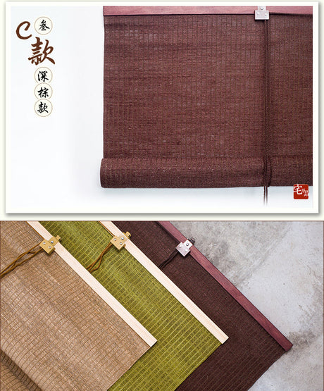 PAULOWNIA Hoshikuzu Elegant Zen Line Curtain from PAULOWNIA