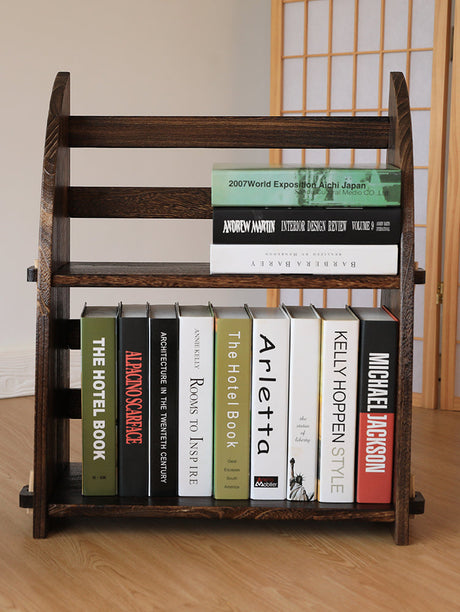 PAULOWNIA Isobel Eco-Friendly Wooden Small Bookshelf from PAULOWNIA