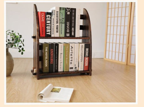 PAULOWNIA Isobel Eco-Friendly Wooden Small Bookshelf from PAULOWNIA