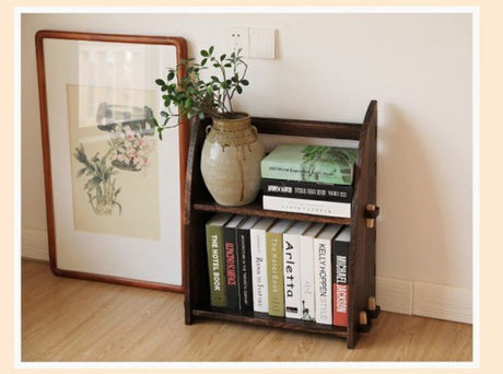 PAULOWNIA Isobel Eco-Friendly Wooden Small Bookshelf from PAULOWNIA