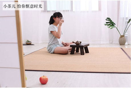 PAULOWNIA Isolde Eco-Friendly Wooden Footstool Coffee Table from PAULOWNIA