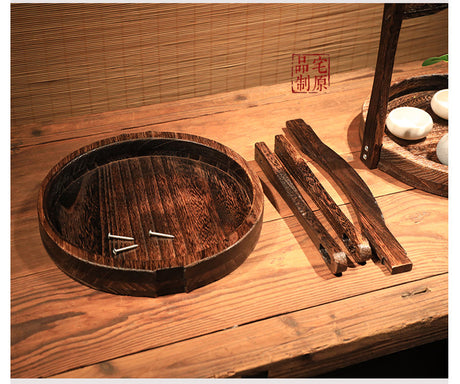 PAULOWNIA Kaori Elegant Vintage Tea Ceremony Fruit Basket from PAULOWNIA