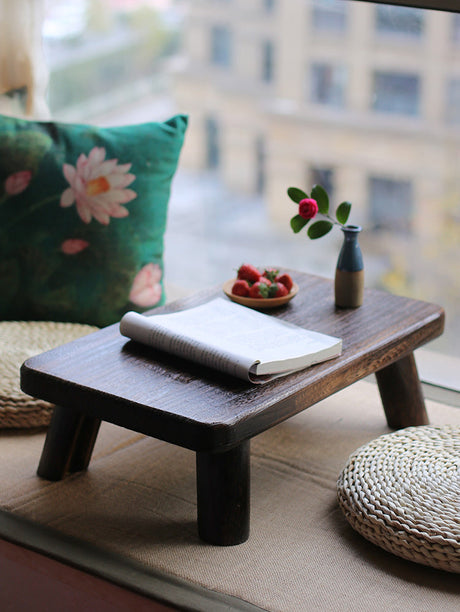 PAULOWNIA Katsumi Sleek Minimalist Solid Wood Coffee Table from PAULOWNIA