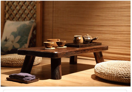 PAULOWNIA Katsumi Sleek Minimalist Solid Wood Coffee Table from PAULOWNIA