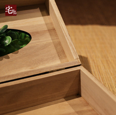 PAULOWNIA Kenji Eco-Friendly Rectangular Wooden Storage Box from PAULOWNIA
