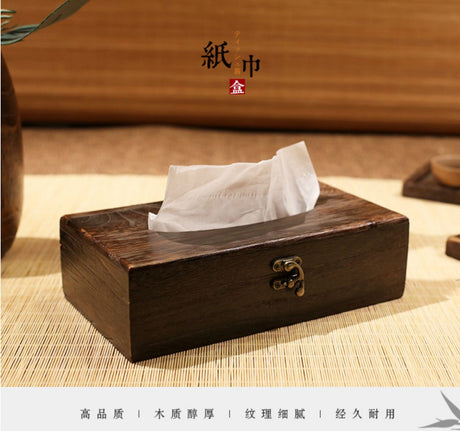 PAULOWNIA Kenji Eco-Friendly Rectangular Wooden Storage Box from PAULOWNIA