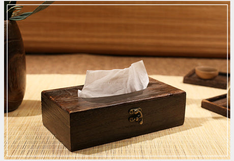 PAULOWNIA Kenji Eco-Friendly Rectangular Wooden Storage Box from PAULOWNIA