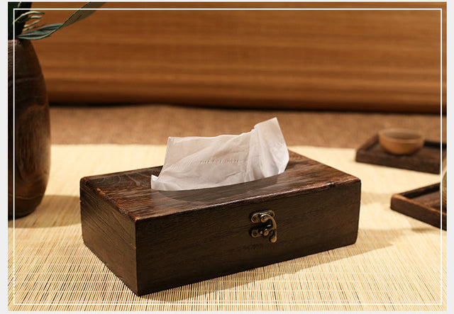 PAULOWNIA Kenji Eco-Friendly Rectangular Wooden Storage Box from PAULOWNIA