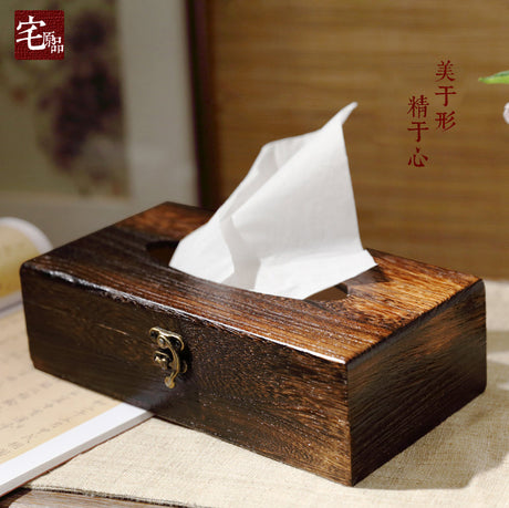 PAULOWNIA Kenji Eco-Friendly Rectangular Wooden Storage Box from PAULOWNIA