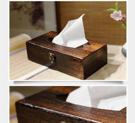 PAULOWNIA Kenji Eco-Friendly Rectangular Wooden Storage Box from PAULOWNIA
