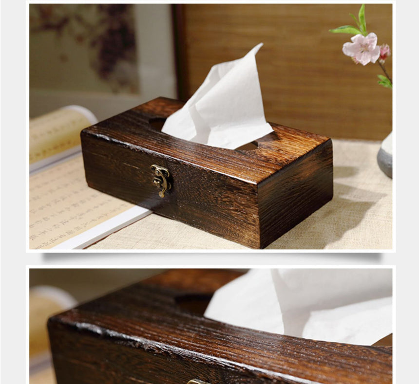 PAULOWNIA Kenji Eco-Friendly Rectangular Wooden Storage Box from PAULOWNIA