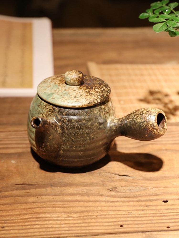 PAULOWNIA Kenji Elegant Handmade Teapot Set from PAULOWNIA