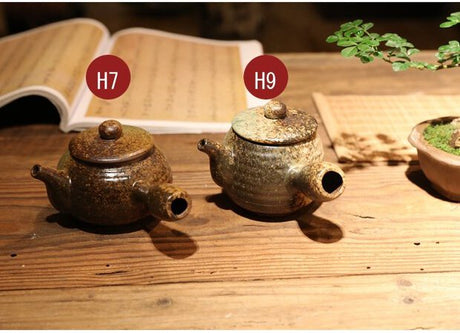 PAULOWNIA Kenji Elegant Handmade Teapot Set from PAULOWNIA