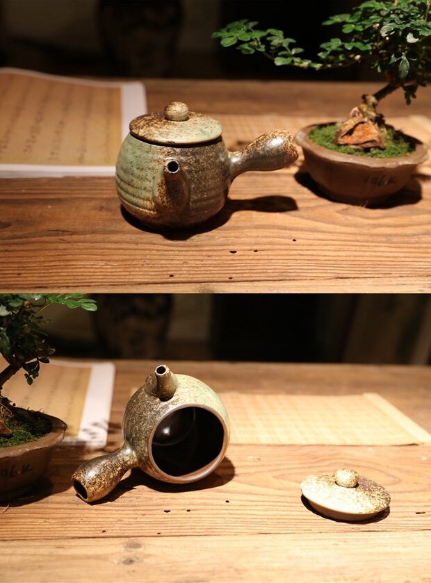 PAULOWNIA Kenji Elegant Handmade Teapot Set from PAULOWNIA