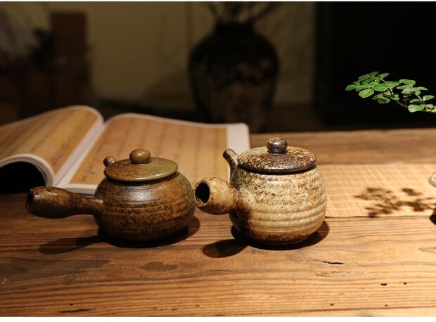 PAULOWNIA Kenji Elegant Handmade Teapot Set from PAULOWNIA