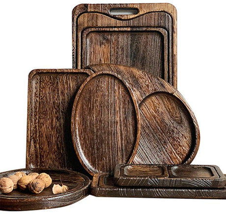 PAULOWNIA Kenji Elegant Natural Wood Detachable Tea Set from PAULOWNIA