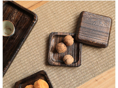PAULOWNIA Kenji Elegant Natural Wood Detachable Tea Set from PAULOWNIA