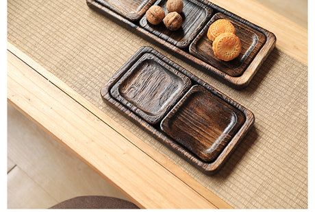 PAULOWNIA Kenji Elegant Natural Wood Detachable Tea Set from PAULOWNIA