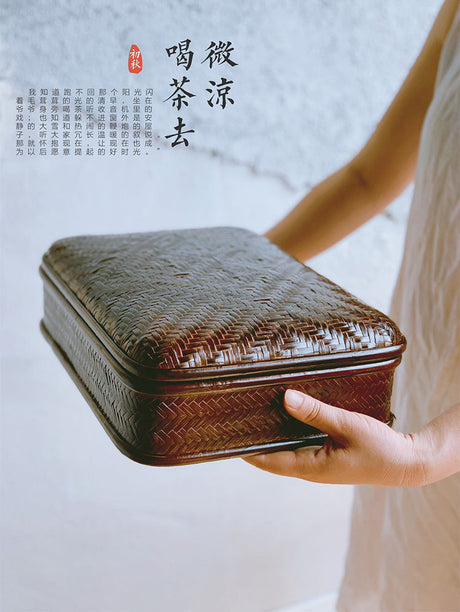 PAULOWNIA Kiyoko Elegant Handmade Storage Box from PAULOWNIA