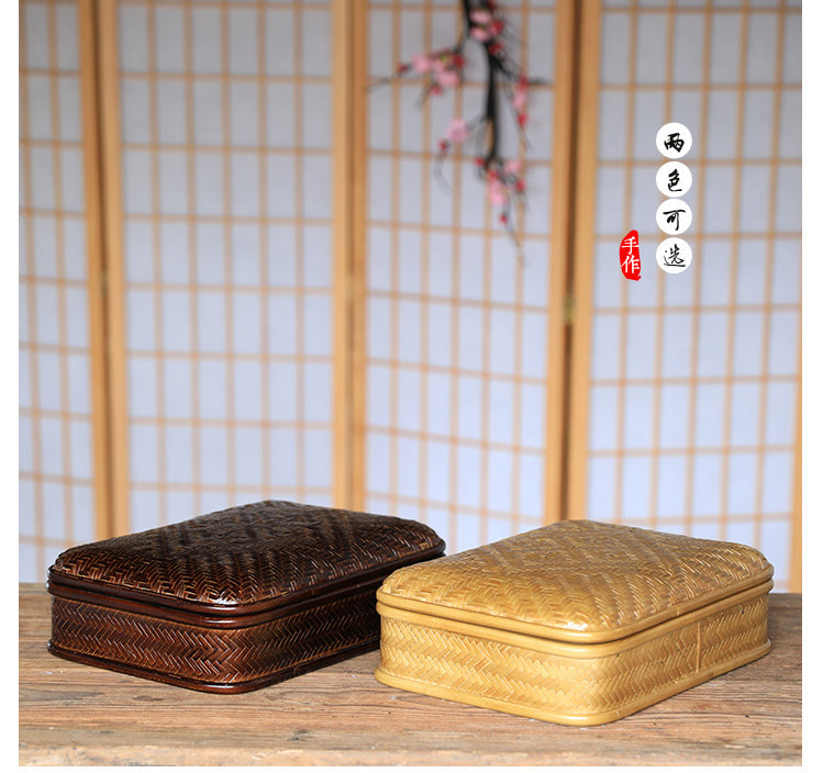 PAULOWNIA Kiyoko Elegant Handmade Storage Box from PAULOWNIA