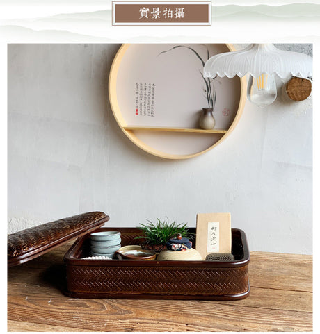 PAULOWNIA Kiyoko Elegant Handmade Storage Box from PAULOWNIA