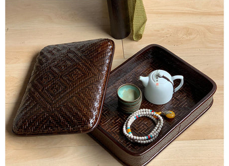 PAULOWNIA Kiyoko Elegant Handmade Storage Box from PAULOWNIA