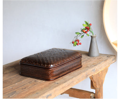 PAULOWNIA Kiyoko Elegant Handmade Storage Box from PAULOWNIA