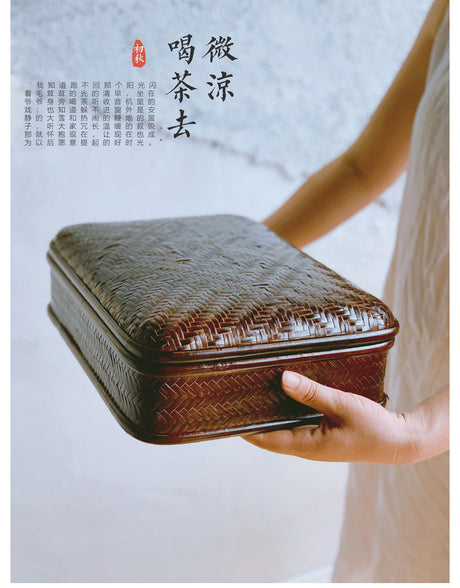 PAULOWNIA Kiyoko Elegant Handmade Storage Box from PAULOWNIA