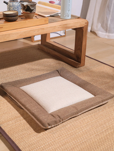 PAULOWNIA Kiyoshi Breathable Cotton Linen Pillow from PAULOWNIA