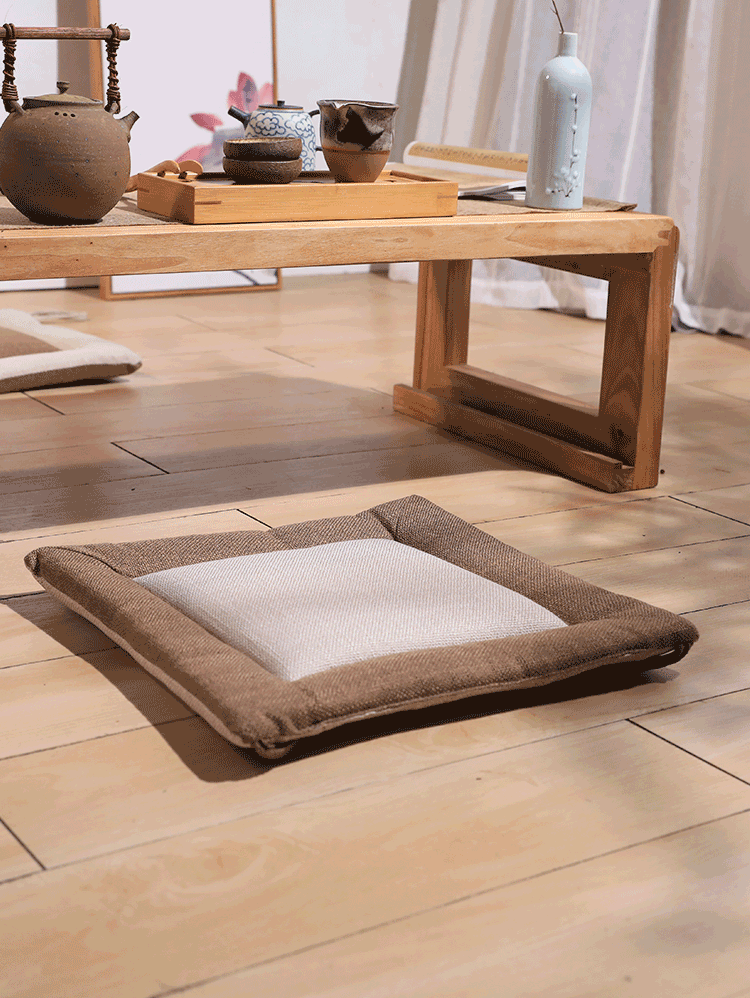 PAULOWNIA Kiyoshi Breathable Cotton Linen Pillow from PAULOWNIA