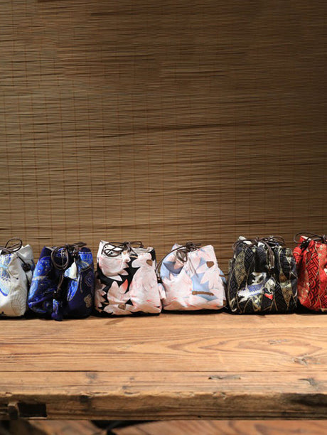 PAULOWNIA Kiyoshi Chic Handcrafted Storage Bag from PAULOWNIA