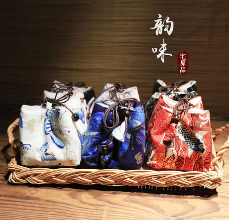 PAULOWNIA Kiyoshi Chic Handcrafted Storage Bag from PAULOWNIA